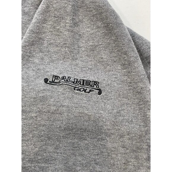 Arnold Palmer Golf Pullover Sweater Men's Size Large Gray Golfing Outdoor Sports - Picture 4 of 7
